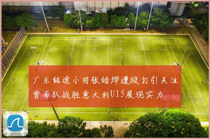 广东铭途小将张皓烨遭殴打引关注曾率队战胜意大利U15展现实力